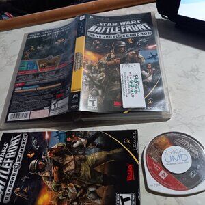 Star Wars Battlefront Renegade Squadron Tested PSP Video Game